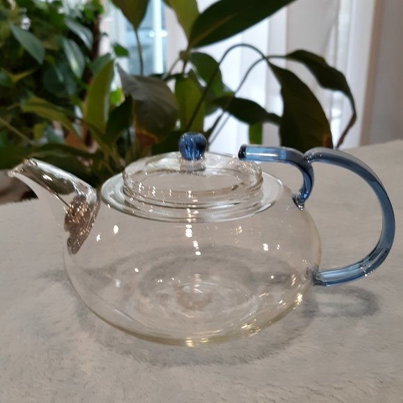 Teavana Kitchen Rare Find Sur La Mer By The Ocean Glass Single